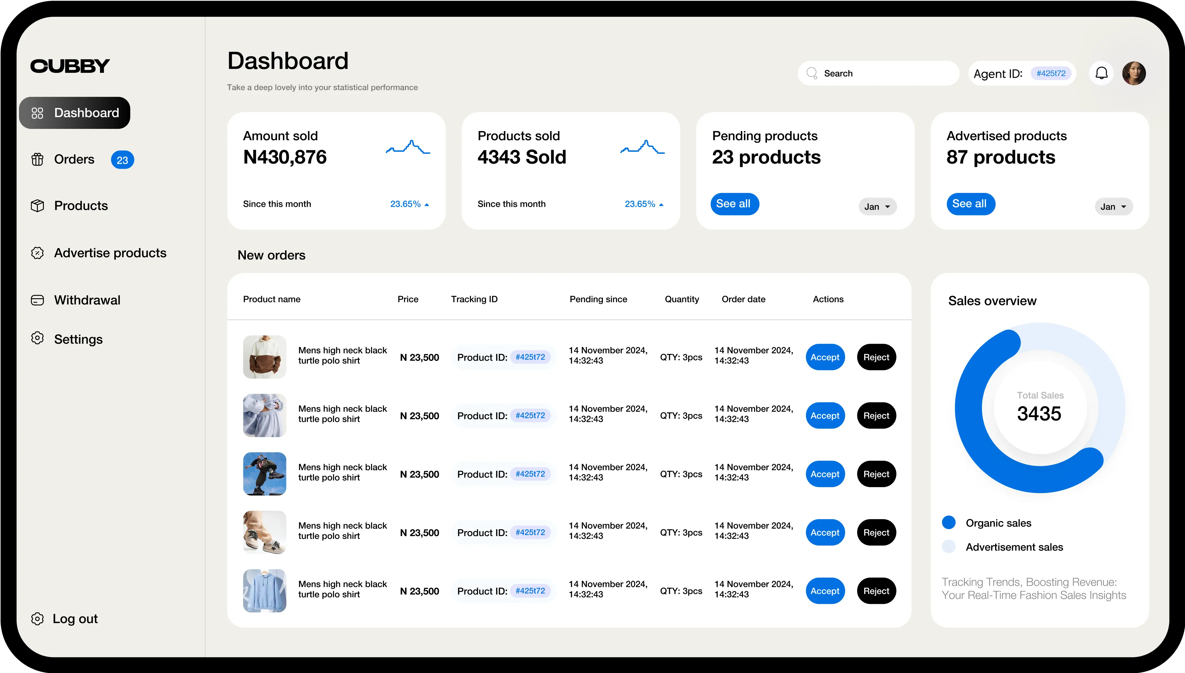 Seller Dashboard