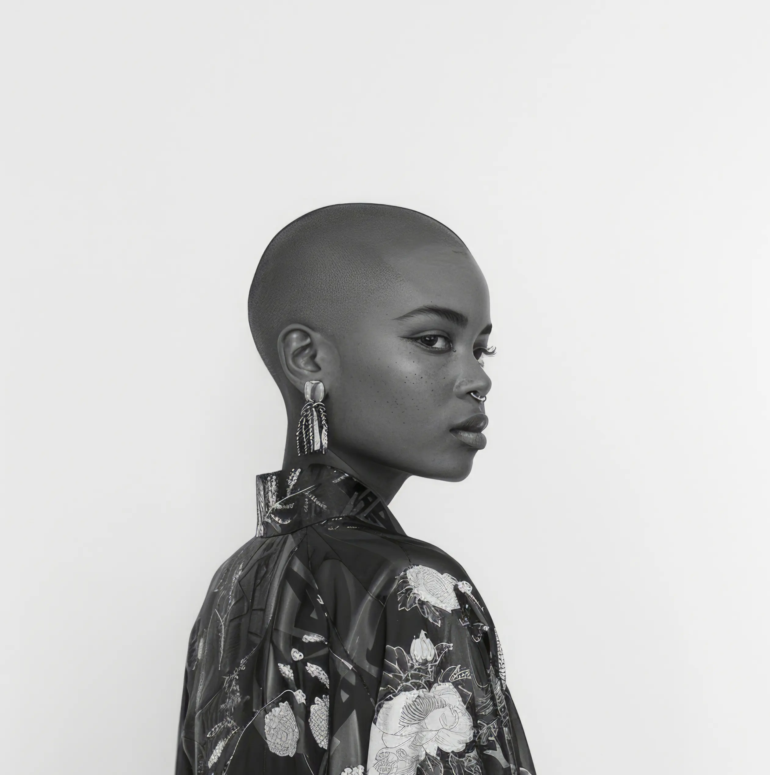 dark african women on fashion